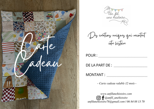 Carte cadeau à offrir