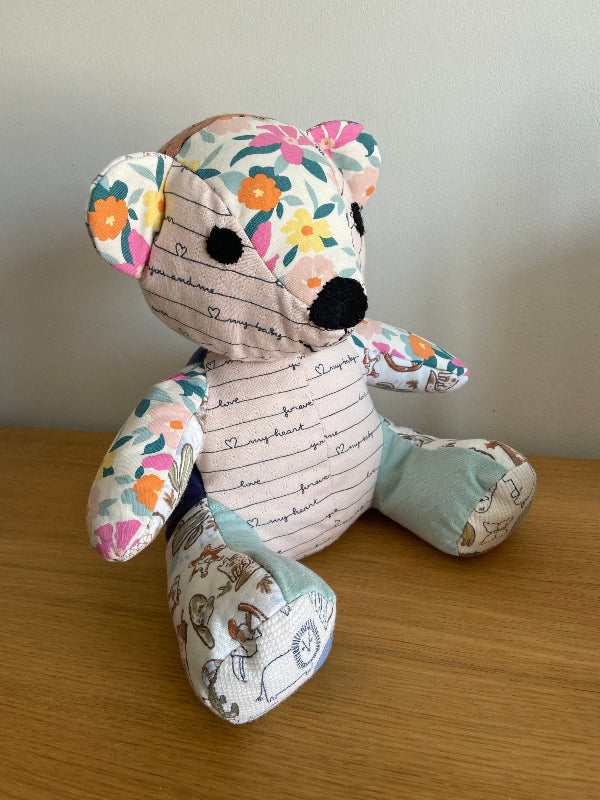 Peluches personnalisées en tissus