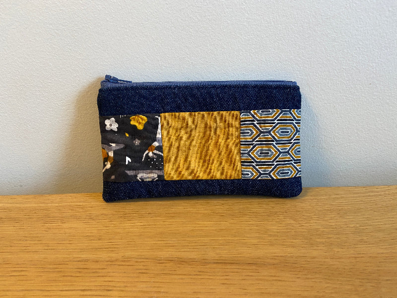Pochette plate personnalisée en tissu