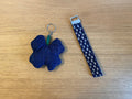 Porte-clés personnalisé en tissu