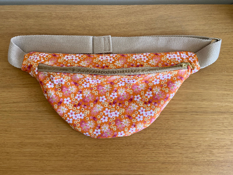 Sac banane personnalisé en tissu