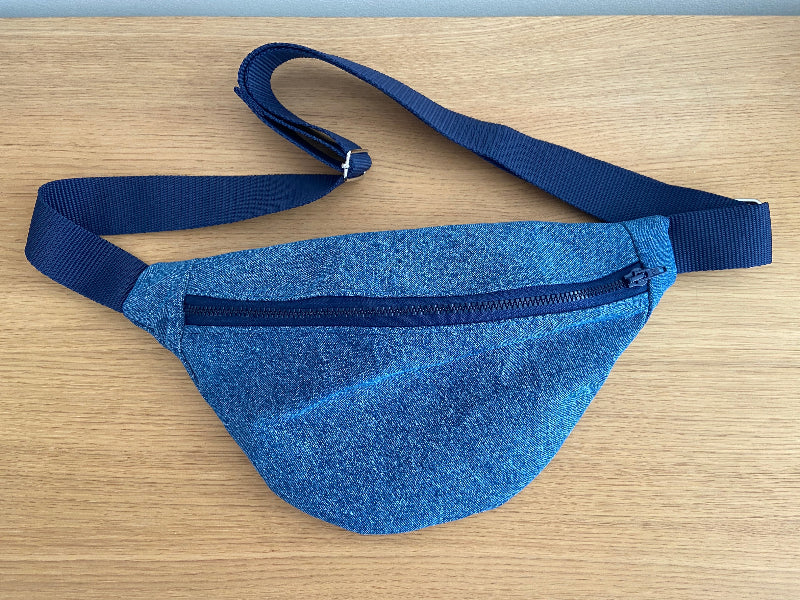 Sac banane personnalisé en tissu
