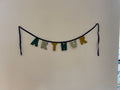 Guirlande fanions lettres personnalisée en tissu