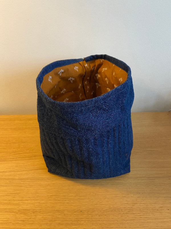 Panier de rangement personnalisé en tissu